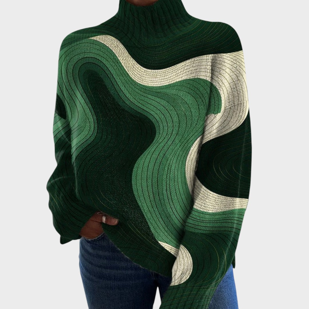 Eva - Artistic Knit Jumper