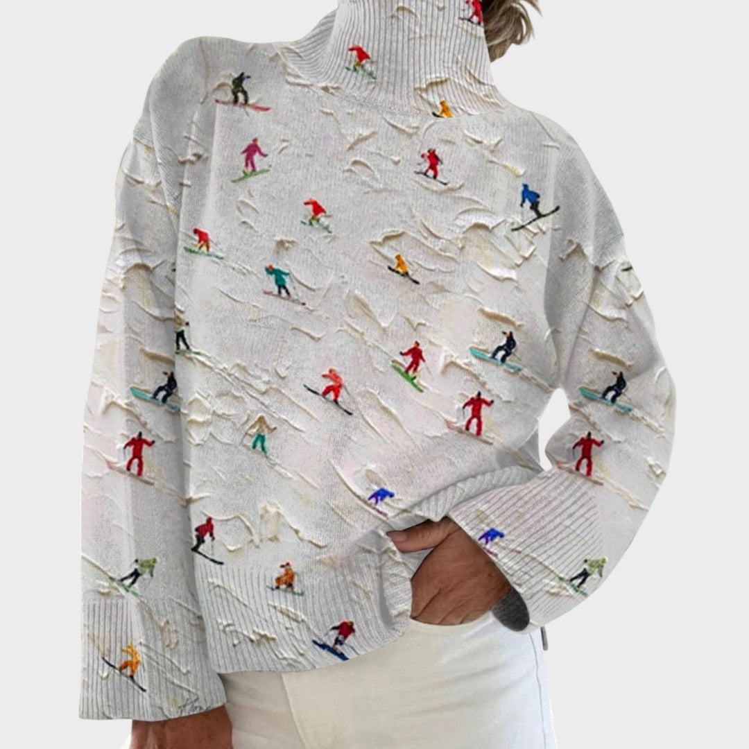Camila - Artistic Knit Jumper