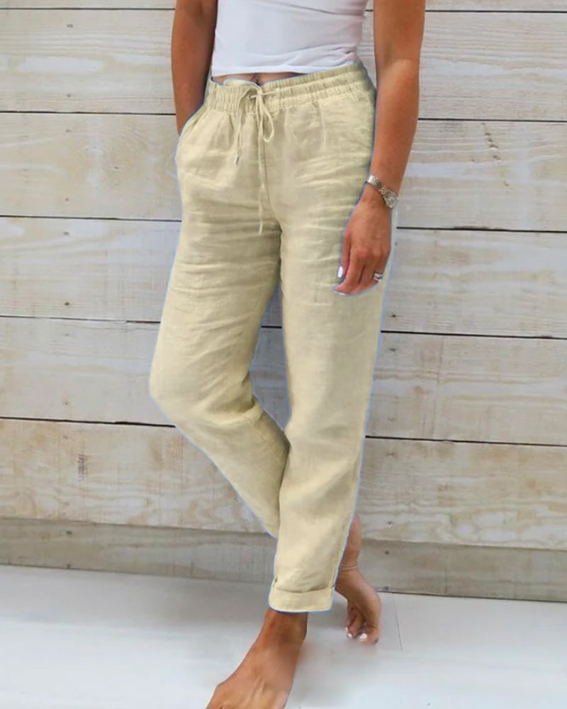 Judith | Relaxed Drawstring Trousers