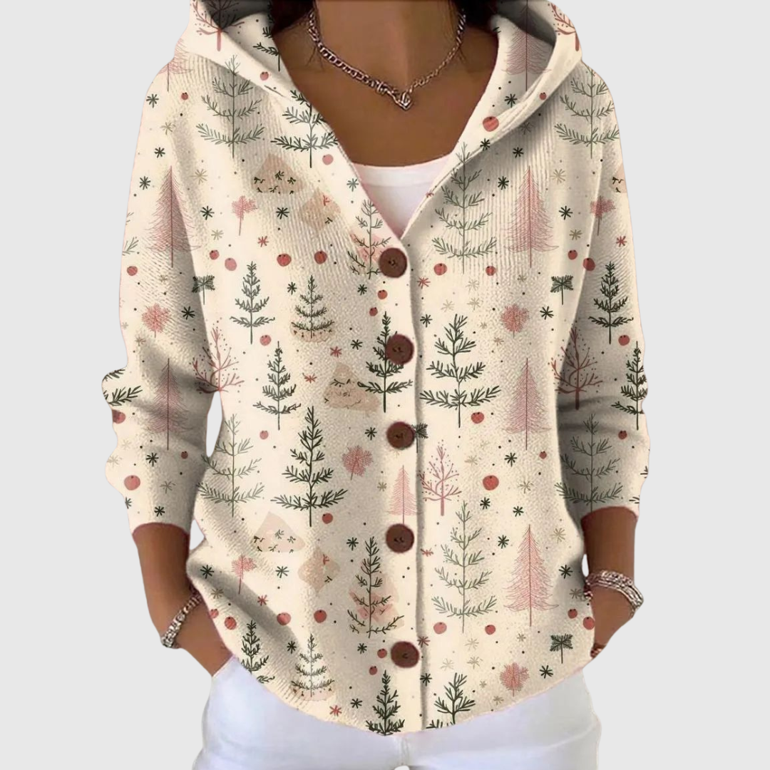 Coralie | Delicate Forest Cardigan
