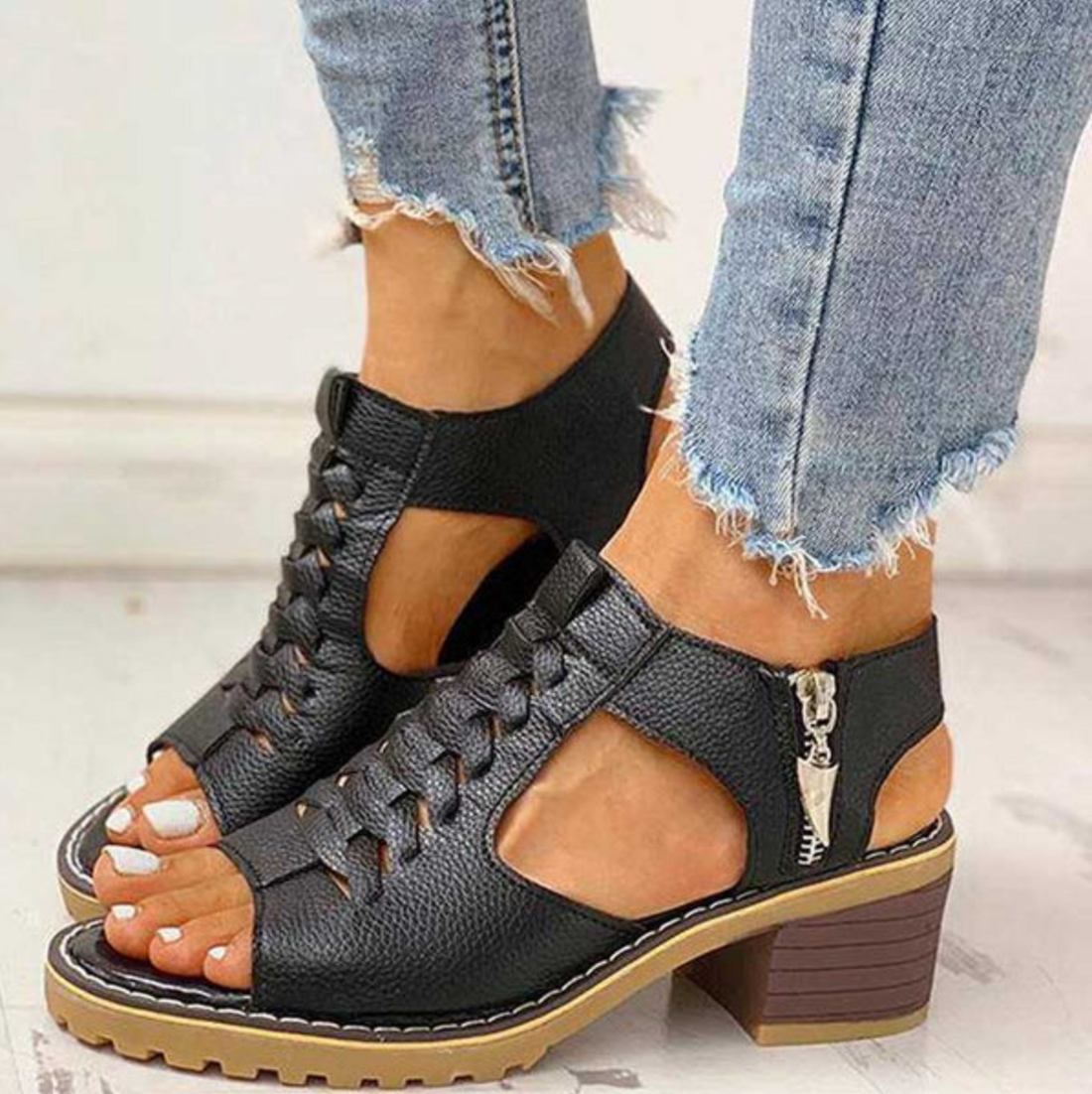 Ouida™ Elegant High-Heel Sandals