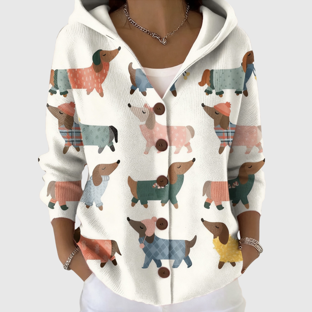 Coline | Playful Dogs Cardigan