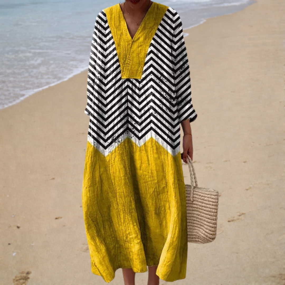 Graphic | Flowing Long Dress