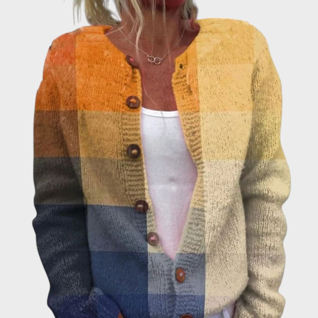 Georgina - Floral Autumn Cardigan