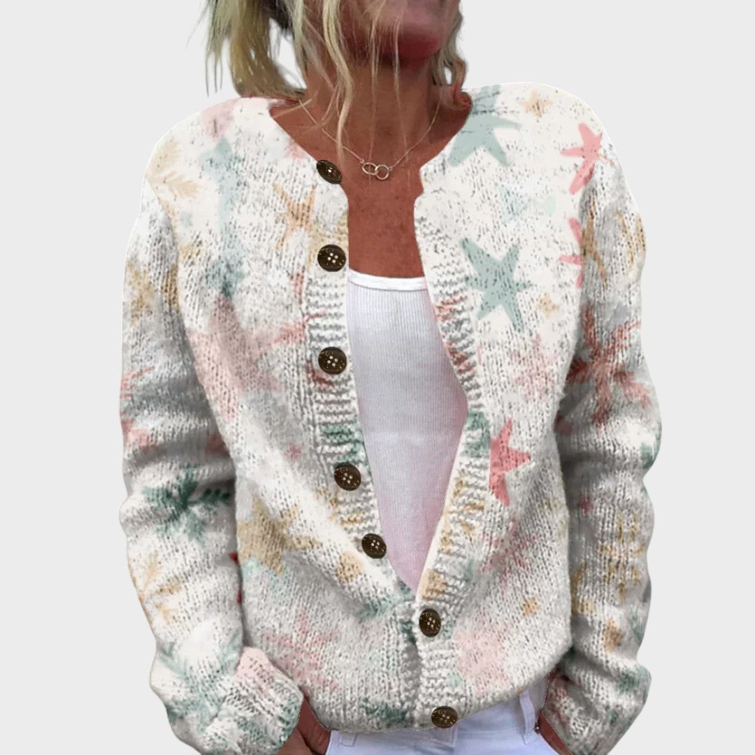 Josephine - Floral Autumn Cardigan