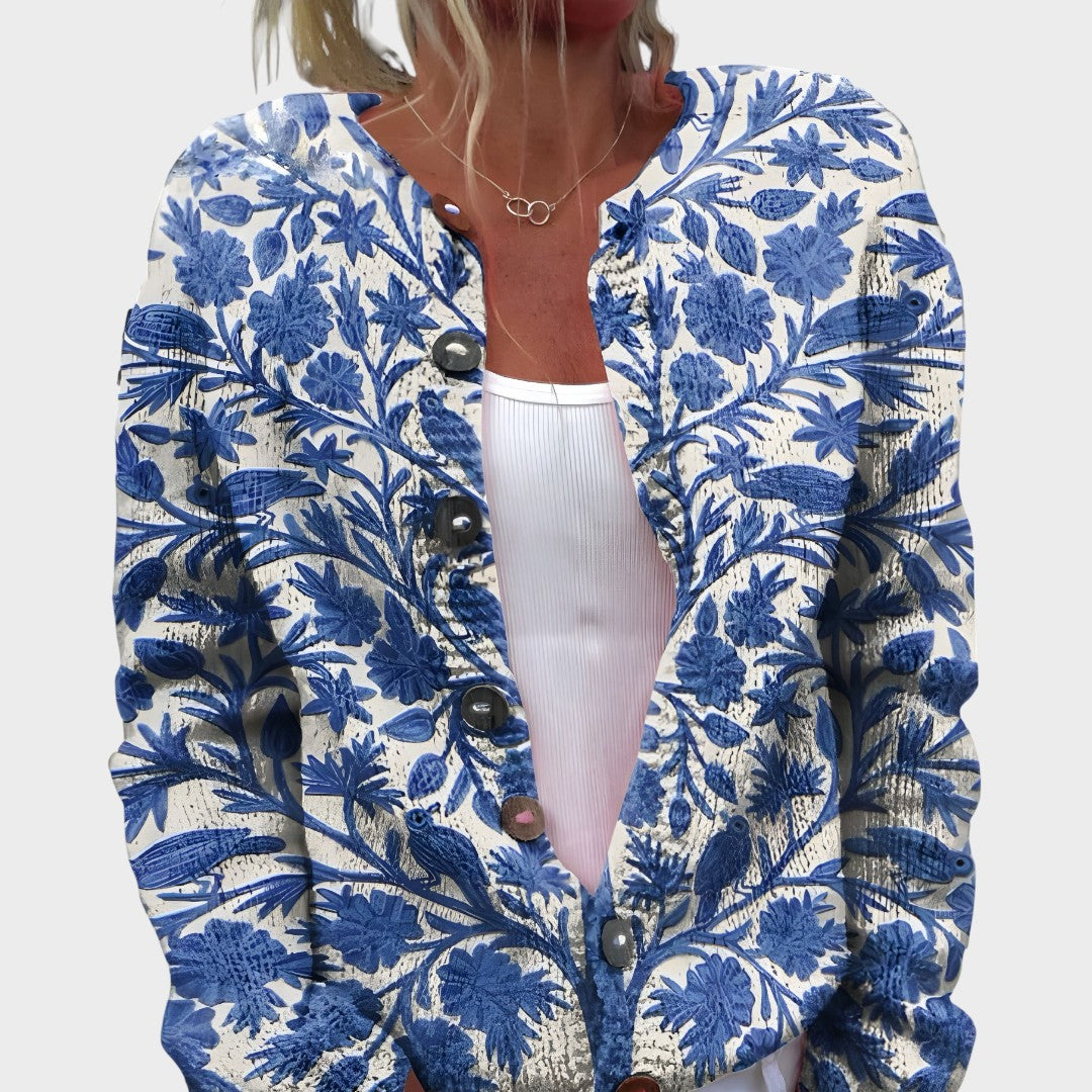 Florence - Floral Autumn Cardigan