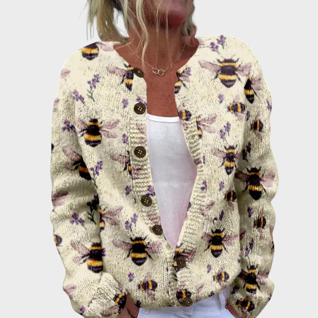 Xenia - Floral Autumn Cardigan