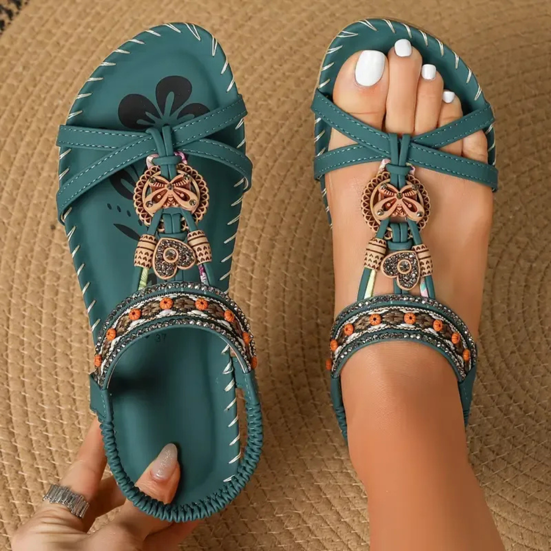 Flora | Ibiza-Style Sandals Combining Comfort and Elegance