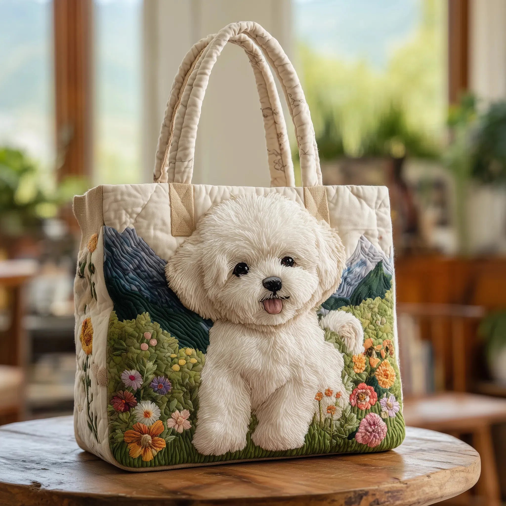 Artisan Quilted Bag - Enchanted Canine Design