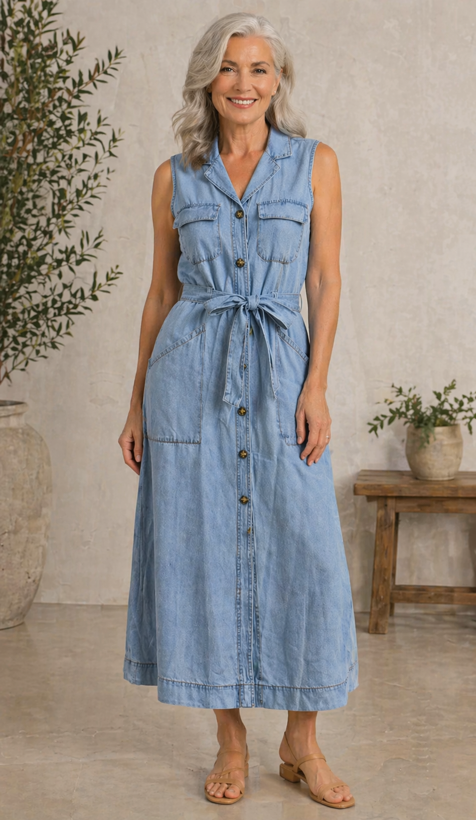 Susana | Denim Dress