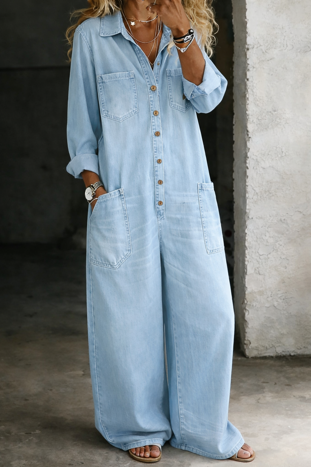 Lena | Casual Dungaree