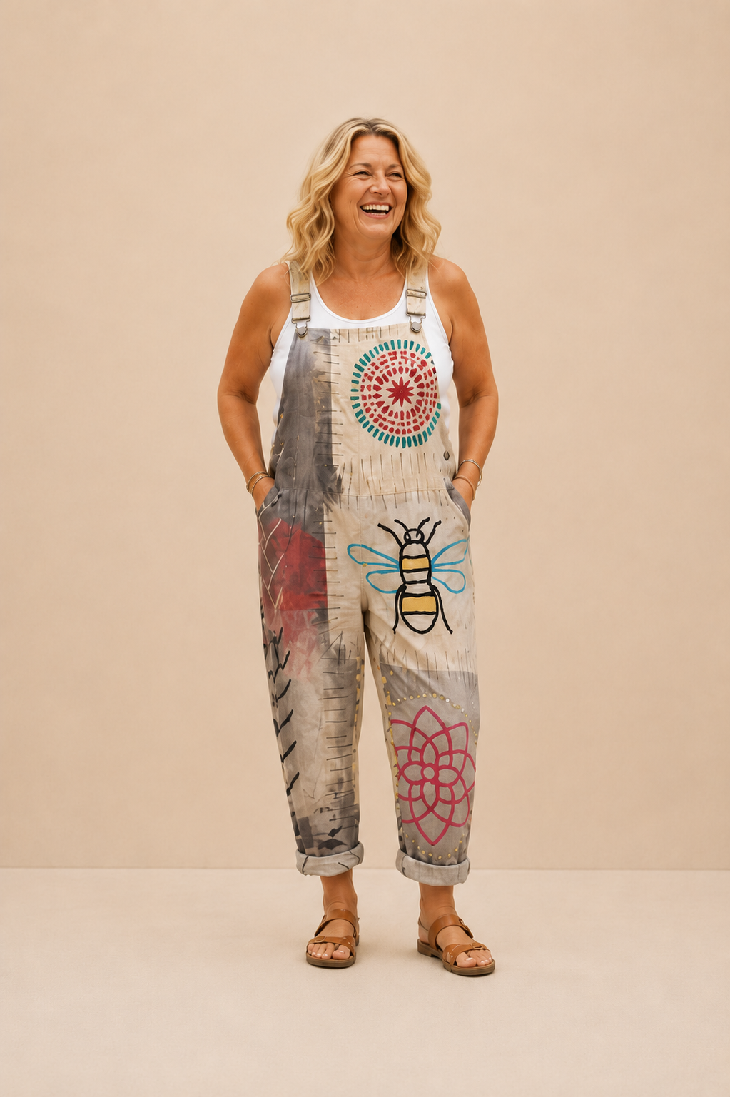 Bee Free Dungarees