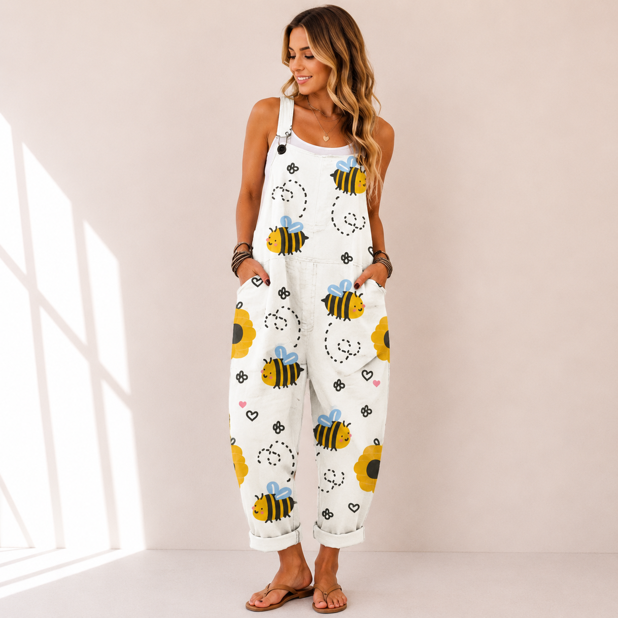 Honeybee Happy Dungarees
