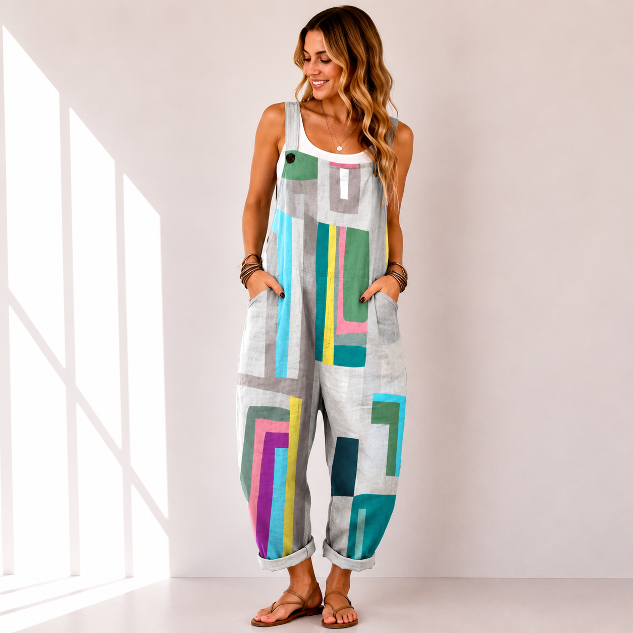 Block Party Dungarees