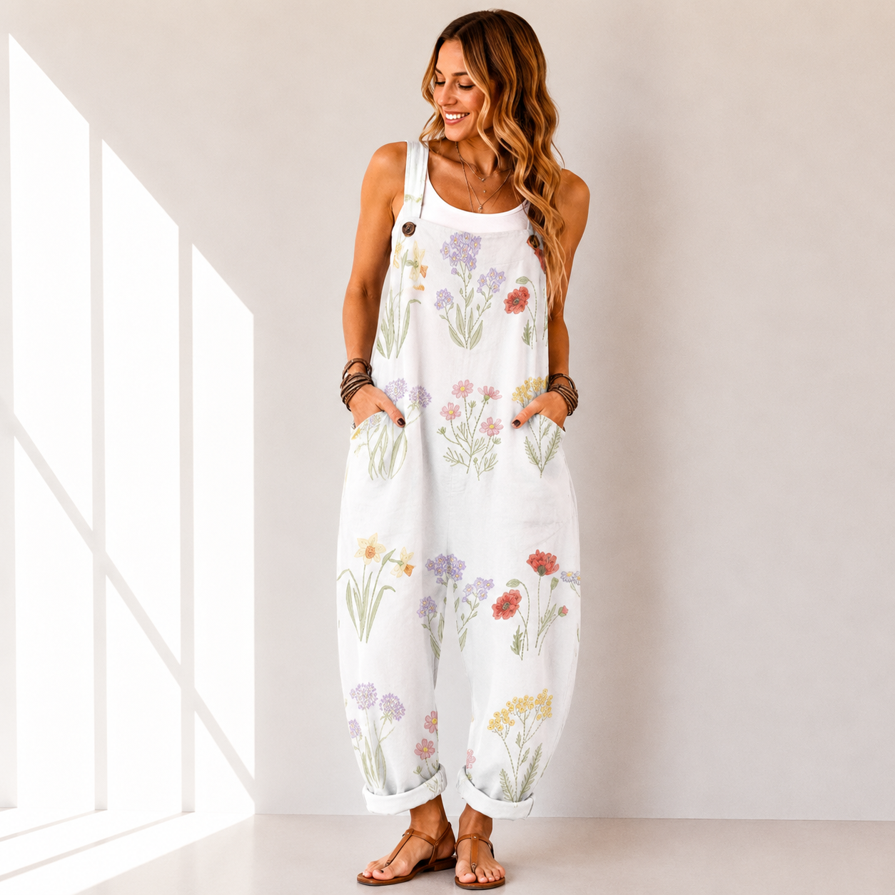 Wildflower Trail Dungarees