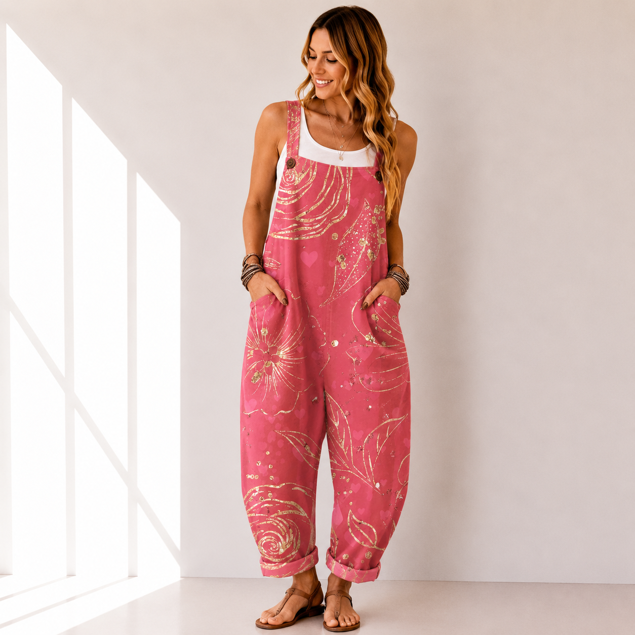 Wildflower Drift Dungarees