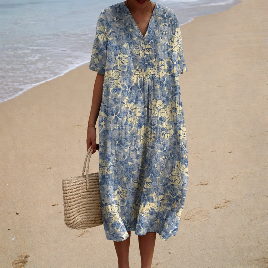 Loose Fit | Floral Maxi Dress