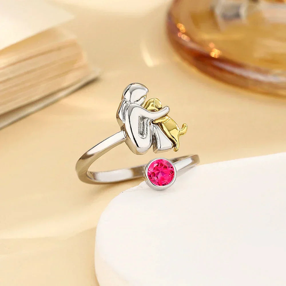 Marlow | Dog Embrace Ring