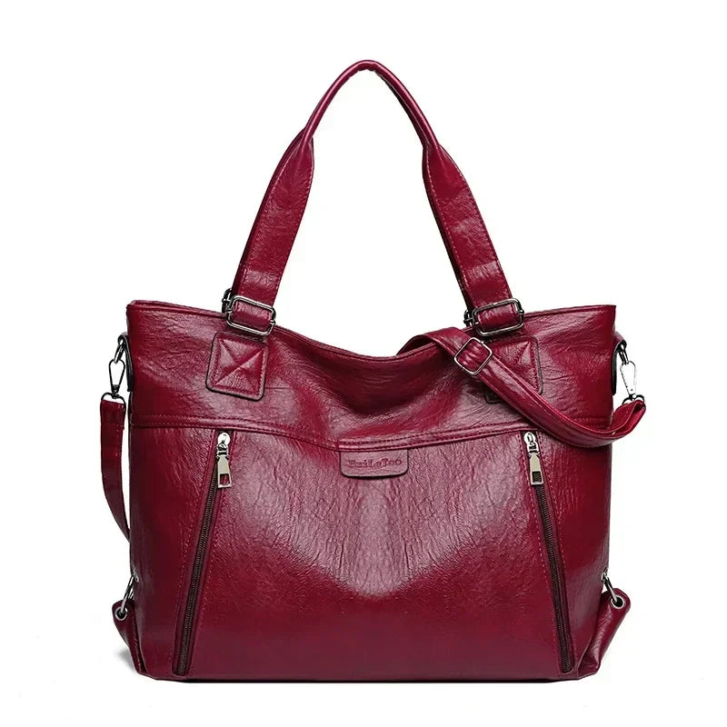 Retro Shoulder Tote Bag