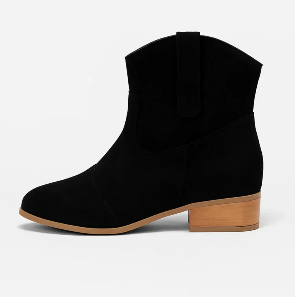 SUEDELLEA™ | WESTERN SUEDE BOOTS