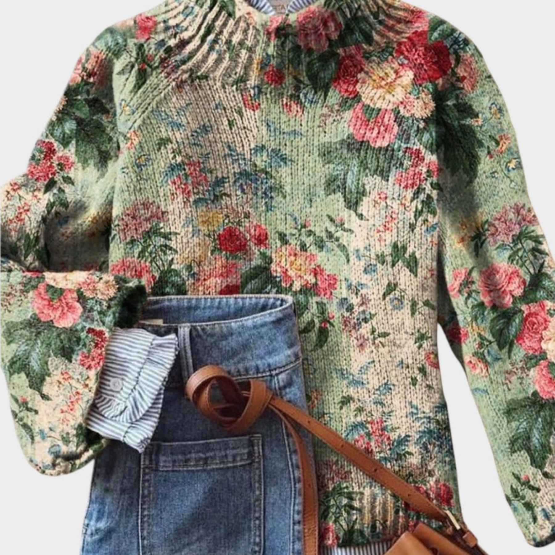 Angela - Artistic Knit Jumper