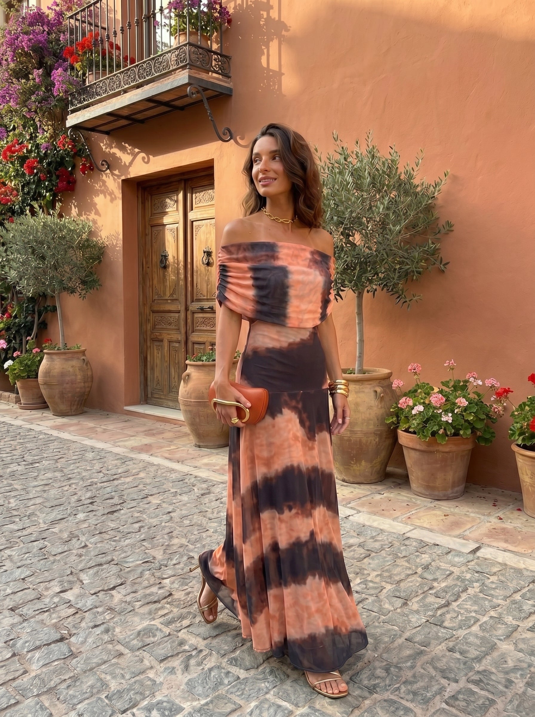 Printed Toledo Dress