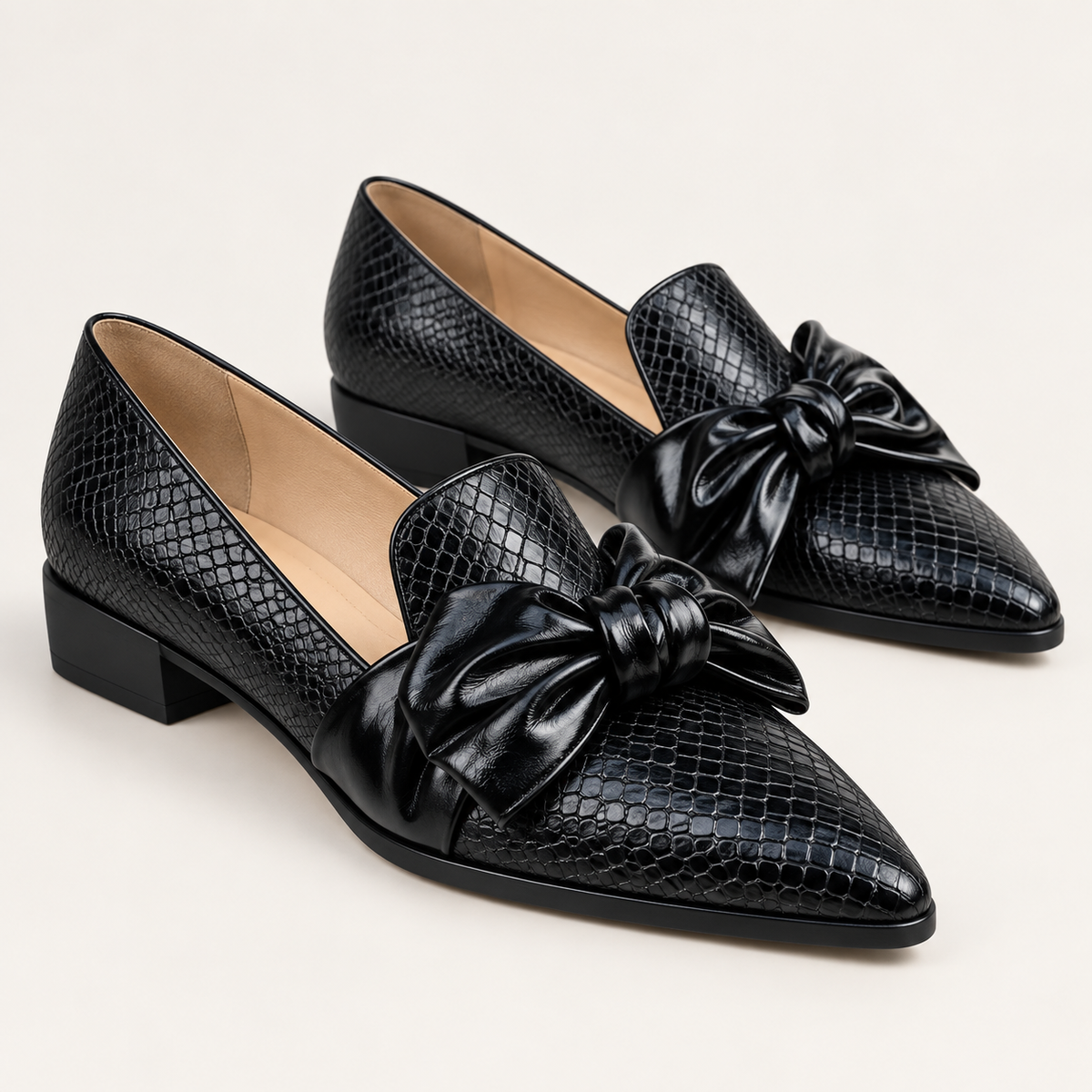 Elena - Chic High Heel Faux Leather