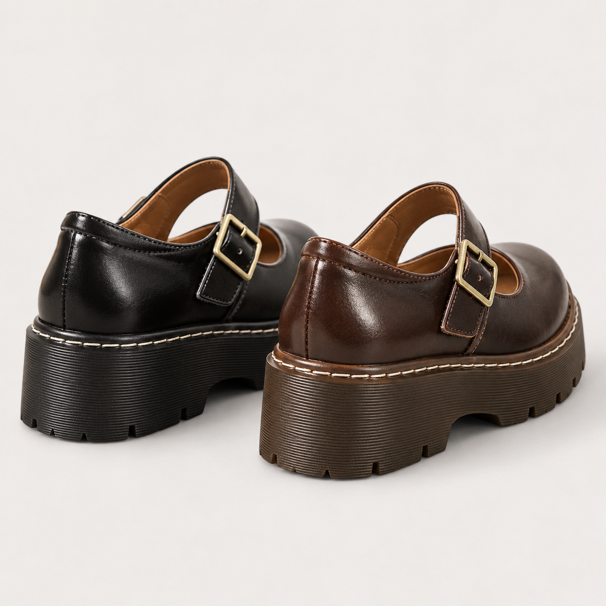 Luna - Chic Platform Mary Janes