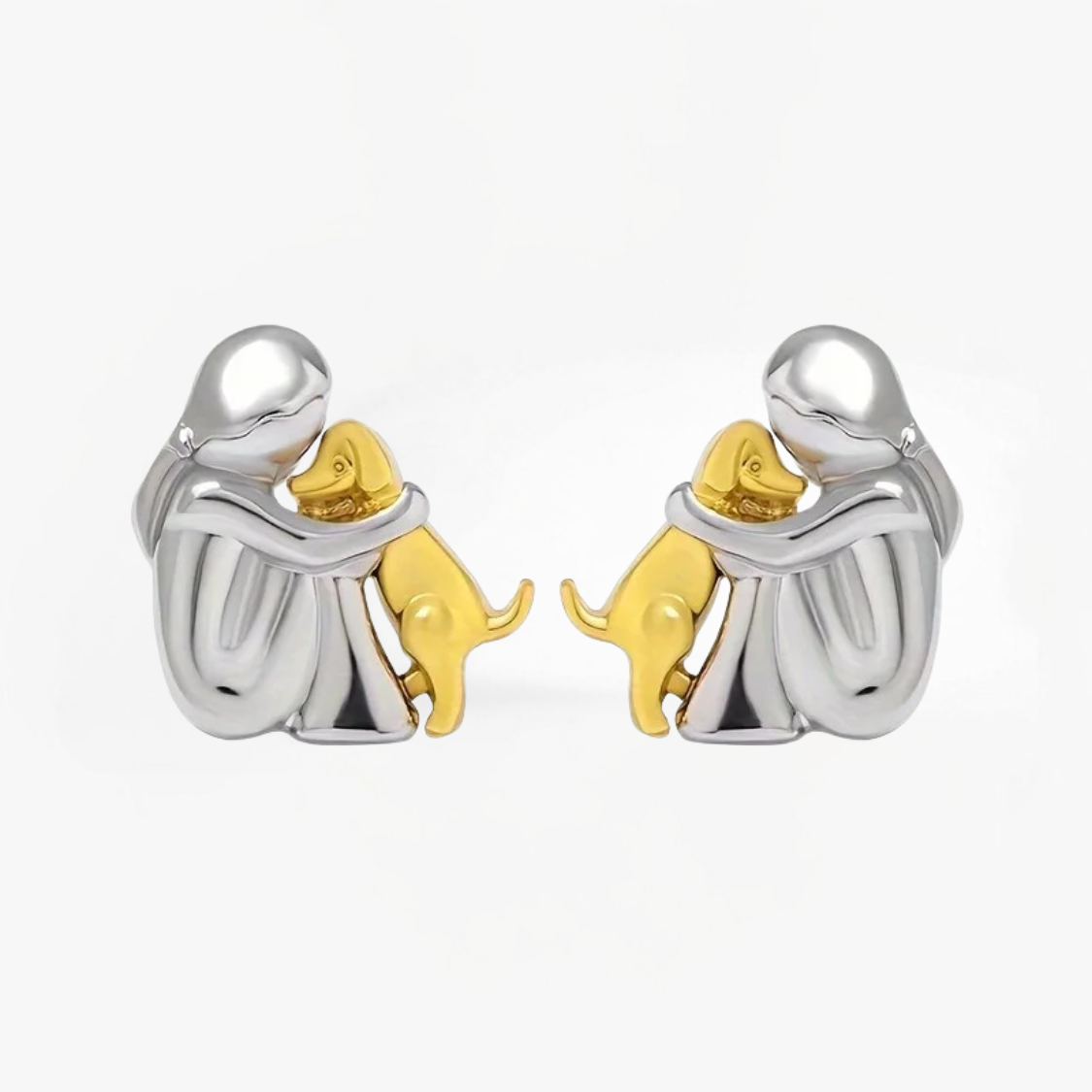 Marlow | Dog Embrace Earring
