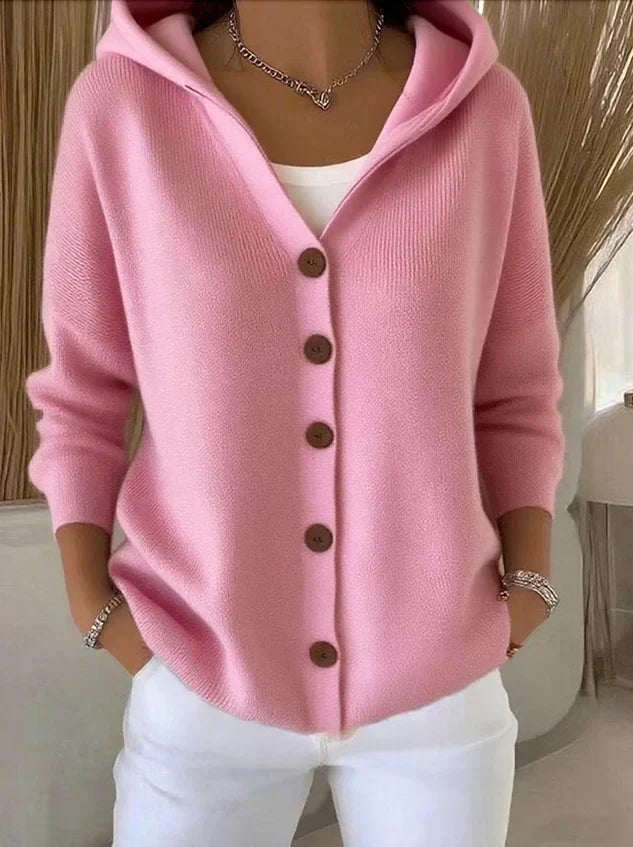 Teri | Lightweight Hooded Cardigan